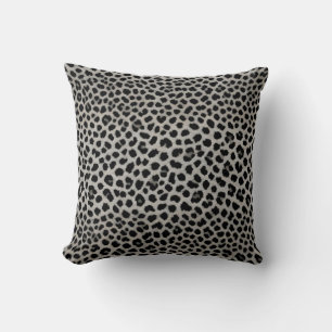 Almofada Elegante Trendy Luxury Coleção Branca de Leopardo