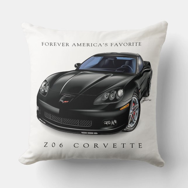 ALMOFADA ELEGANTE Z- 06 VETTE ILUSTRAÇÃO (Frente)