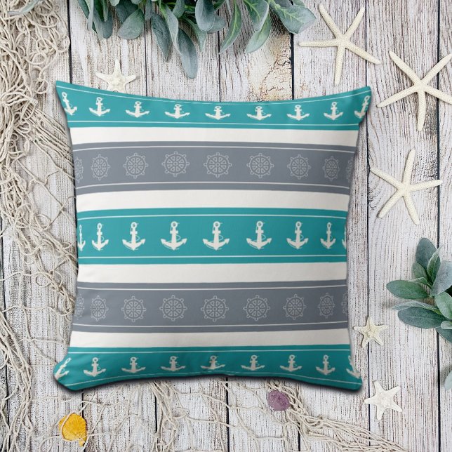 Almofada Elementos Náuticos para Barcos de Padrões (Criador carregado)