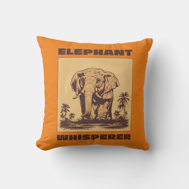 Almofada Elephant Whisperer (Frente)
