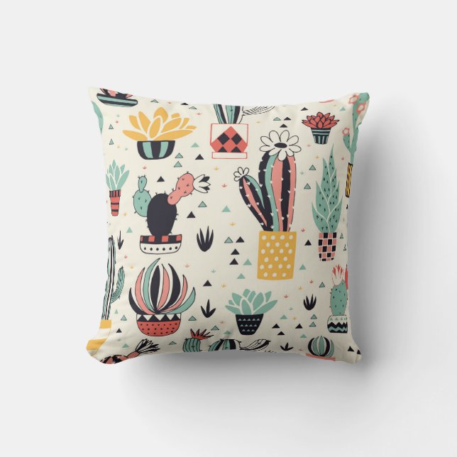 Almofada Eleve sua decoração com Na moda (Frente)