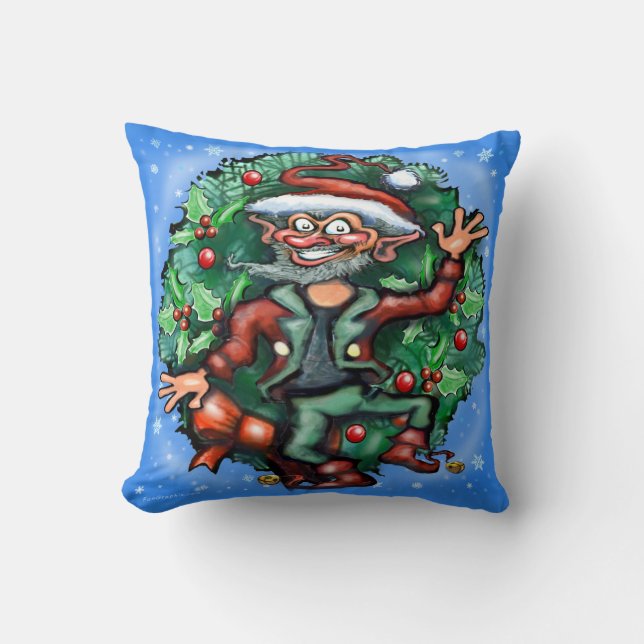 Almofada Elf de Natal (Frente)