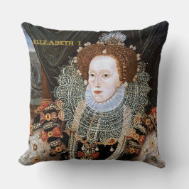 Almofada Elizabeth Queens mim e de Anne Boleyn de