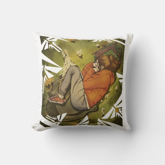 Almofada Ellie Tendo uma soneca (Frente)