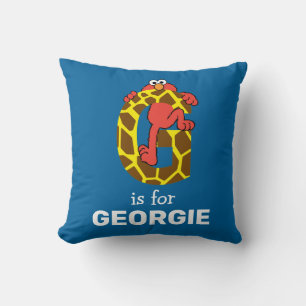 Almofada Elmo Alphabet G Girafa