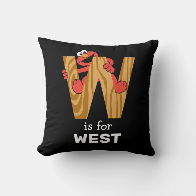 Almofada Elmo Alphabet | W Madeira (Frente)