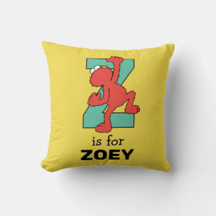 Almofada Elmo Alphabet Z Teal