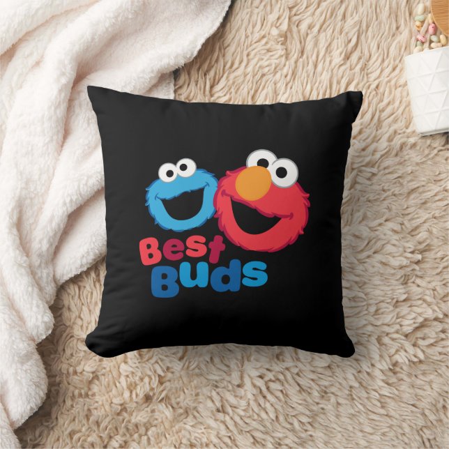 Almofada Elmo e Cookie Amiguinhos (Cobertor)