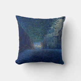 Almofada Em Dusk (Paisagem Noturna) (Cena Noturna)