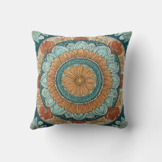 Almofada em forma de mandala