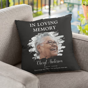 Almofada Em memória de amor Memorial de Fotografias