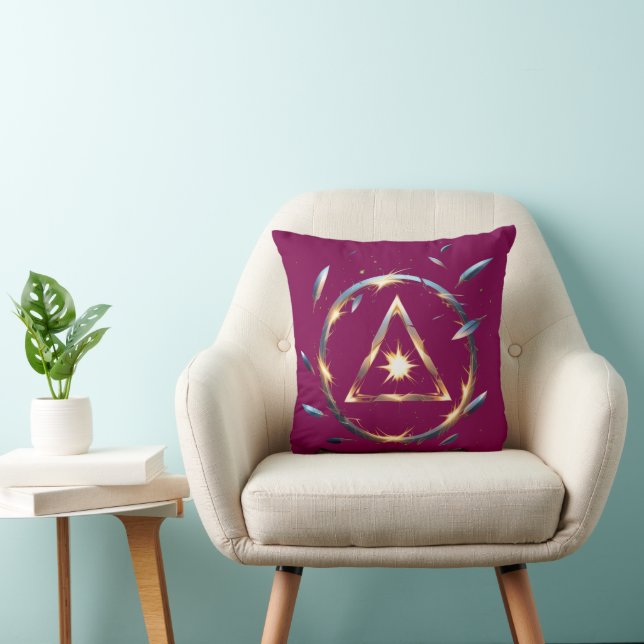 Almofada Emblema de Fantasia com Lâminas Flutuantes – Energ (Cadeira)