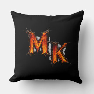Almofada Emblema Infernal Gótico MK