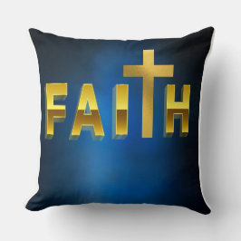 Almofada "Embrace conforto com nosso travesseiro de fé -