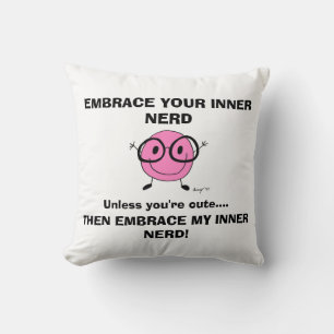 Almofada EMBRAR O Travesseiro DO NERD INTERNO