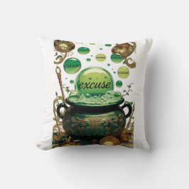 Almofada Emerald Excuses Cauldron Graphic Tee