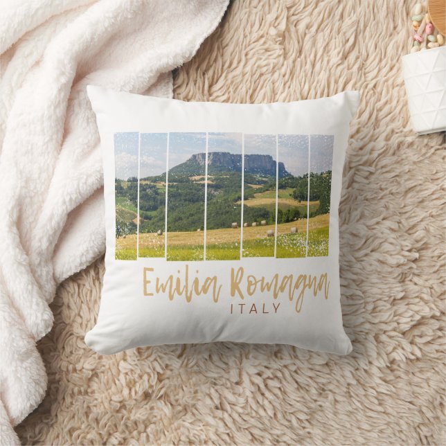 Almofada Emilia-Romagna Landscape Itália Vintage Souvenir (Cobertor)