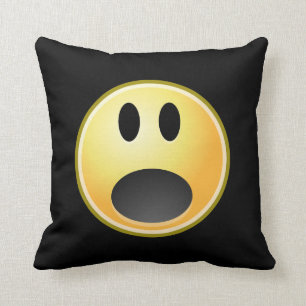 Almofada Emoticon gritando