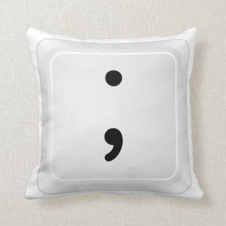 Almofada emoticon - travesseiro do semicolon