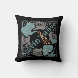 Almofada Empurre o café!