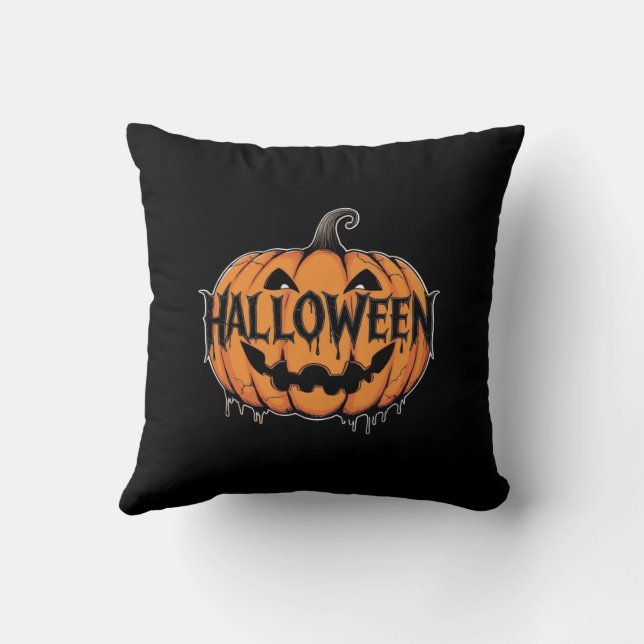 Almofada Encantando Travesseiros decorativos de Halloween p (Verso)