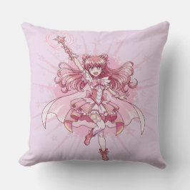 Almofada Enchanting Magical Girl Anime Transformation 