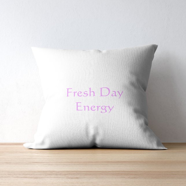Almofada Energia de Dia Fresco Modernidade Minimalista  (Criador carregado)