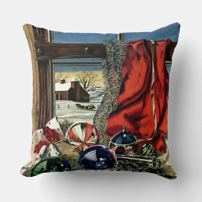 Almofada Enfeites de natal (Frente)