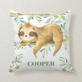 Almofada Enfermeiro Bonito Sleepy Sloth Forest