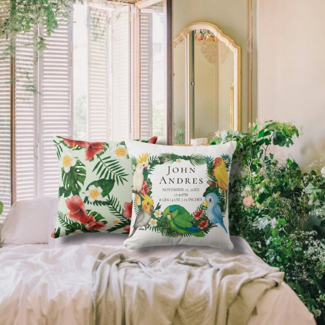 Almofada Enfermeiro de Meninos Tropicais Bons (Criador carregado)