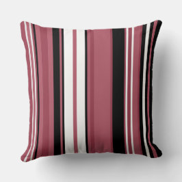 Almofada Enfumaçado Topaz e faixas pretas