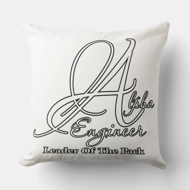 Almofada Engenheiro Alpha (Frente)
