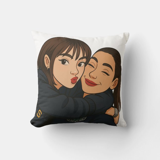 Almofada Englot Thai GL Petrichor Series Cartoon Art (Frente)