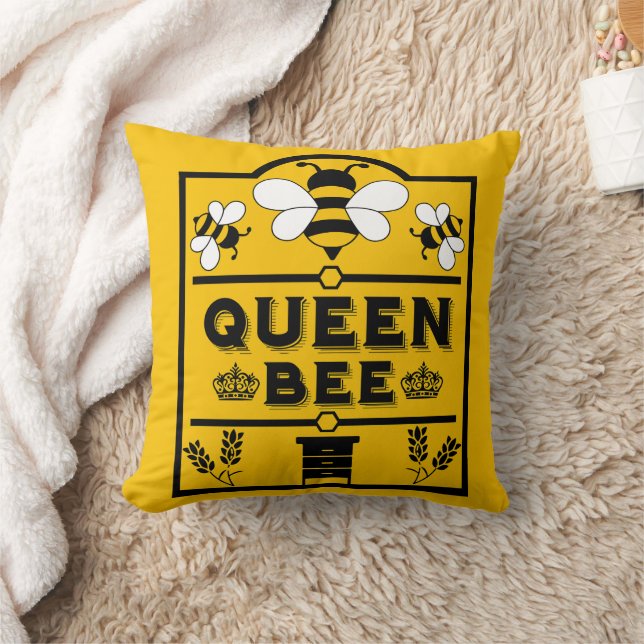 Almofada Engraçada Rainha de Mel Apiary Bee (Cobertor)
