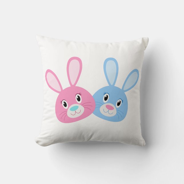 Almofada Engraçado Bunny (Frente)