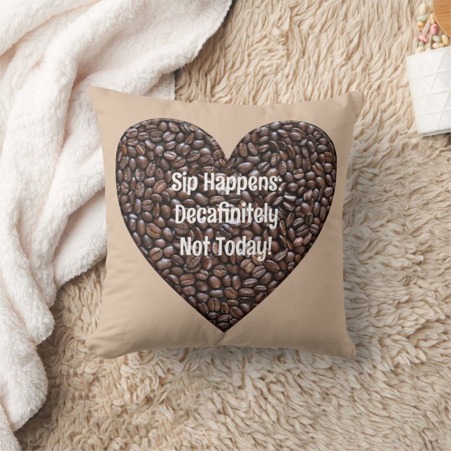 Almofada Engraçado Café (Cobertor)