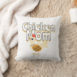 Almofada Engraçado Chicken Mãe