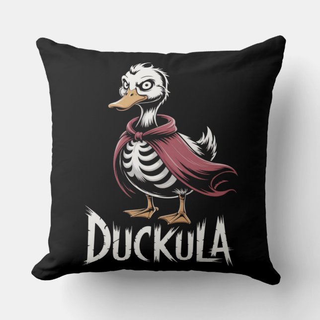 Almofada Engraçado esqueleto de pata de vampiro para Hallow (Frente)