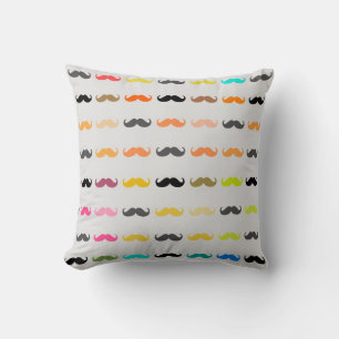 Almofada Engraçado Girly Mustache