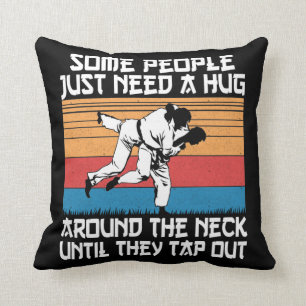 Almofada Engraçado Judo Jiu Jitsu Arte Marcial Humor