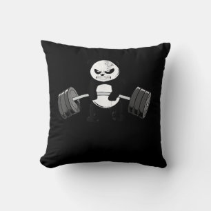 Almofada Engraçado Panda Trabalhando Kitten Gym Poder de D