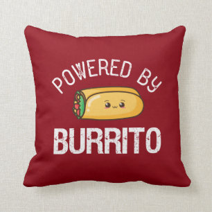 Almofada Engraçado Quote Burrito e Comida do México