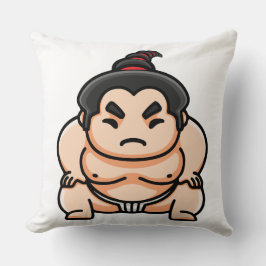 Almofada Engraçado Sumo Homem Japonês