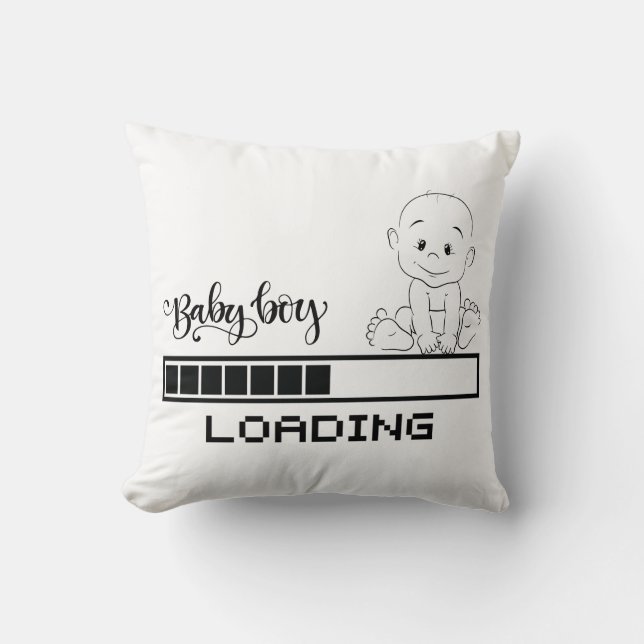 Almofada Engraçado T-shirt Criança de Gravidez Mãe, 1/2 (Frente)