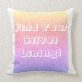 Almofada Enrolamento de Prata