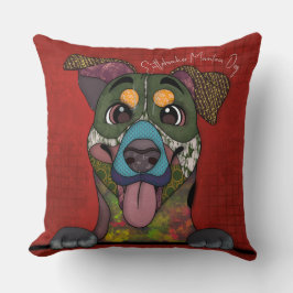 Almofada Entlebucher Mountain Dog Travesseiro decorativo pi