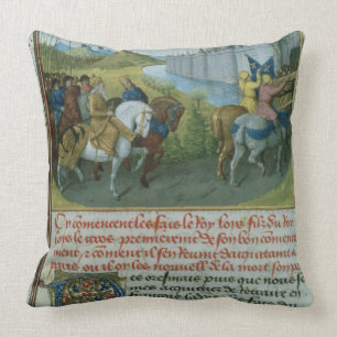 Almofada Entrada f.22 do franco 6465 de Louis VII em