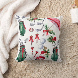 Almofada Equipamento de golfe decoração de Natal para golfi