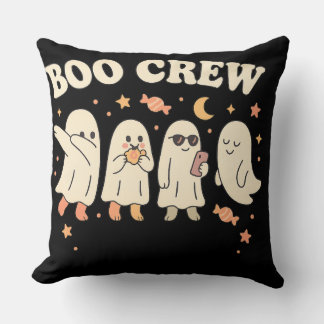 Almofada Equipe Boo Esquadrão de Fantasmas Fofos Halloween