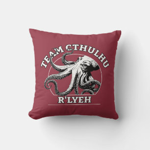 Almofada Equipe Cthulhu R'lyeh Lovecraft